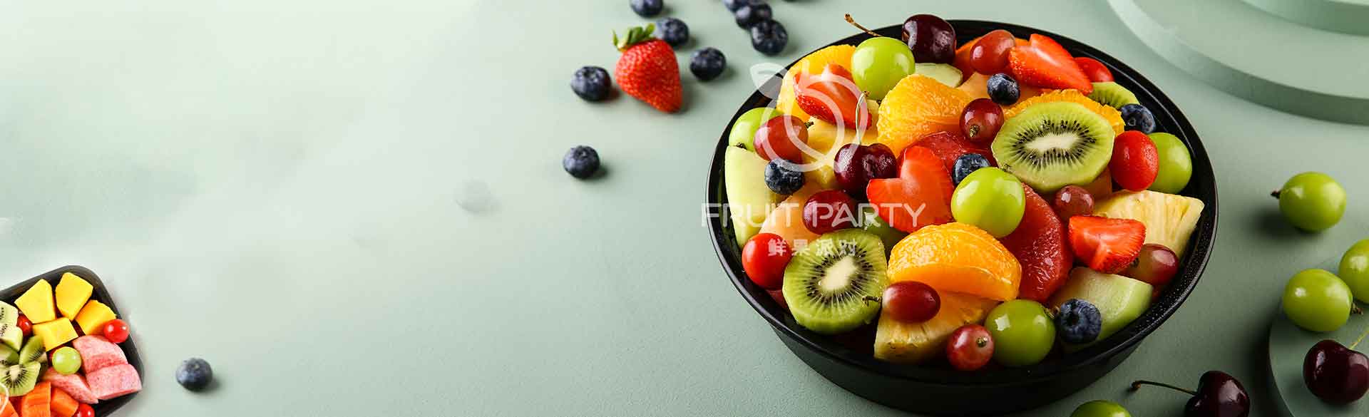 鲜果拼盘展示图